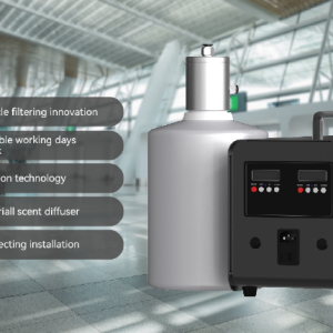 B10000 HVAC System Scent Diffuser - Twin Industrial Diffuser, 1000mL Oil Capacity